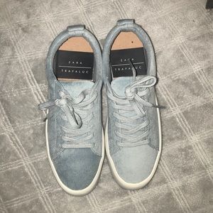 Zara TRF Suede Sneakers